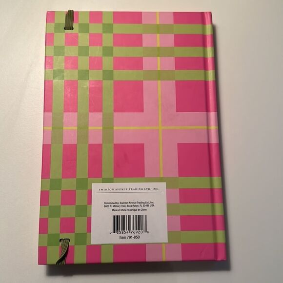 Un-used Swinton Avenue trading journal pink and green - Picture 2 of 6